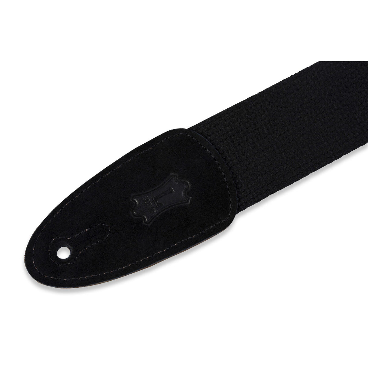 Levy's Standard Cotton  Guitar Strap, Black