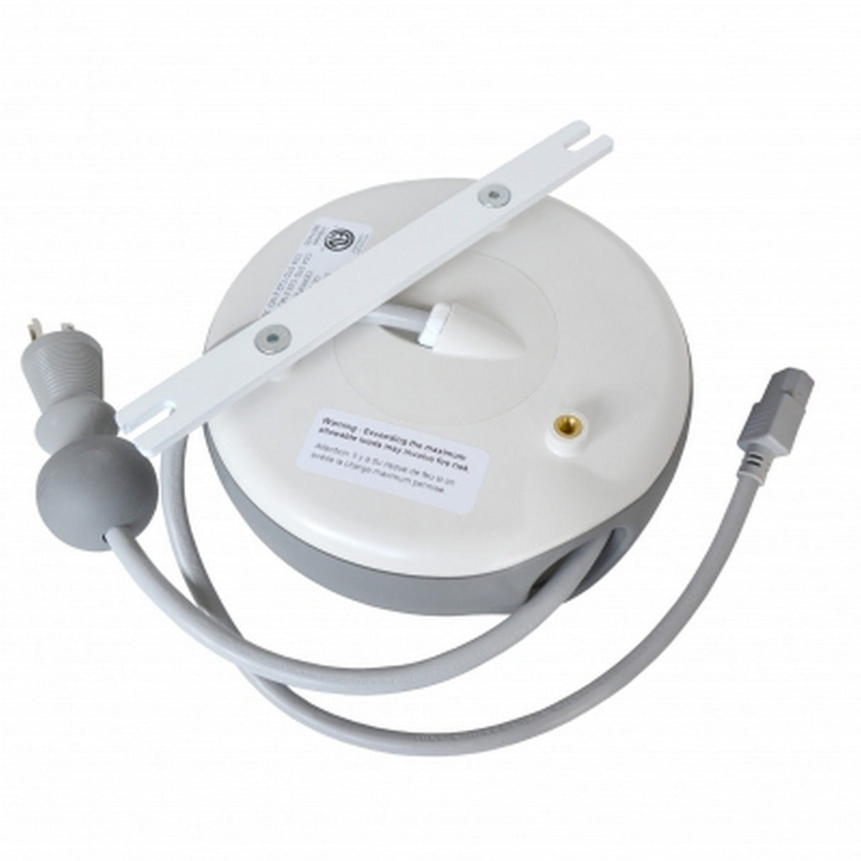Stage Ninja MED-10-IEC 10 ft. Medical Environment Retractable Reel with Static IEC Female Tap