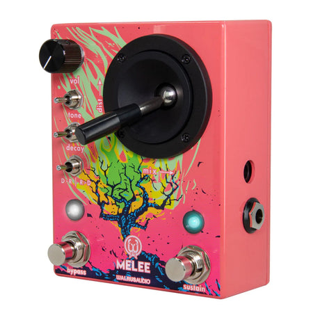 Walrus Melee Wall of Noise Distortion Reverb Combo Guitar Pedal