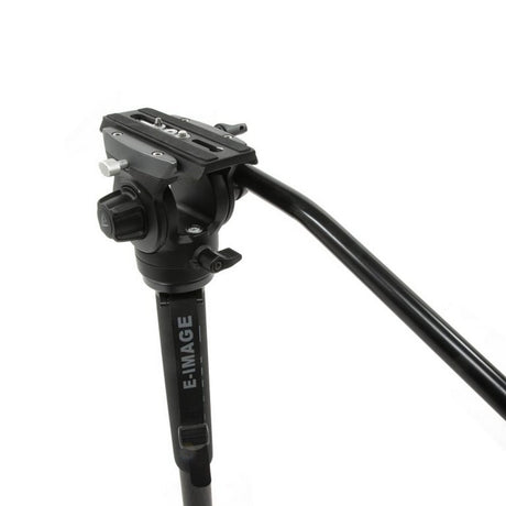 E-Image MFC700+610FH 4 Stage Hands-Free Carbon Fiber Monopod with Fluid Head