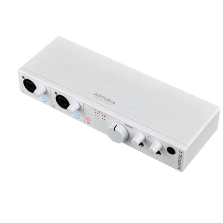 Arturia MiniFuse 4 USB Type-C 4 x 4 Audio Interface, White