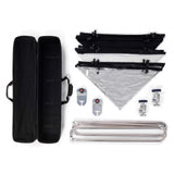 Manfrotto MLLC1201K Pro Scrim All In One Kit, Medium, 1.1 x 2 Meter