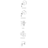 Adaptive Technologies MM-016-BT 25LB Indoor Speaker Wall Mount Pair