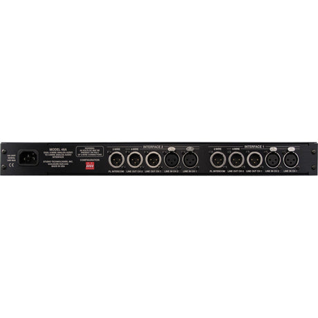 Studio Technologies MODEL 46A Dual 2-Wire Analog Audio to 4-Wire Analog Audio Interface