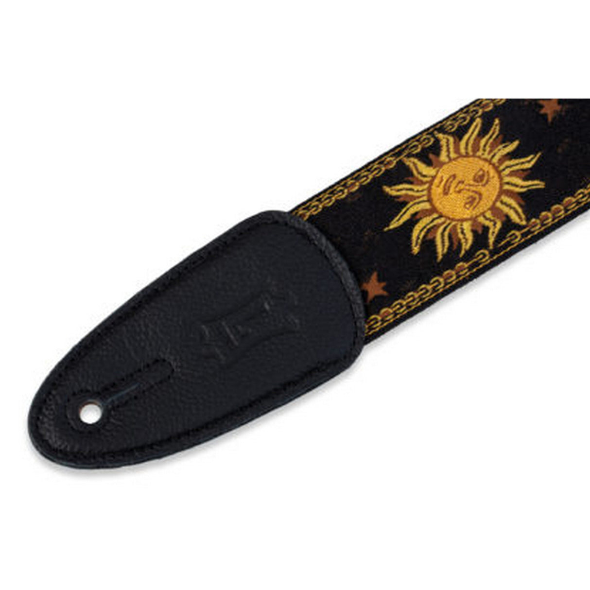 Levy's 2-Inch Sun Design Jacquard Weave Guitar Strap