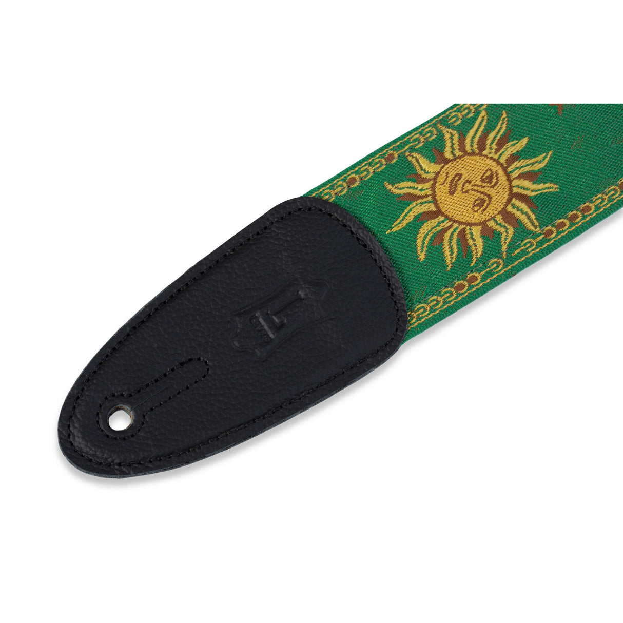 Levy's 2-Inch Sun Design Jacquard Weave Guitar Strap