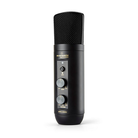 Marantz MPM-4000U USB Podcasting Microphone With Built-In Mixer