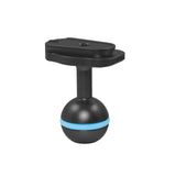 Kondor Blue Mini Quick Release to Ball Head for Magic Arms, Black