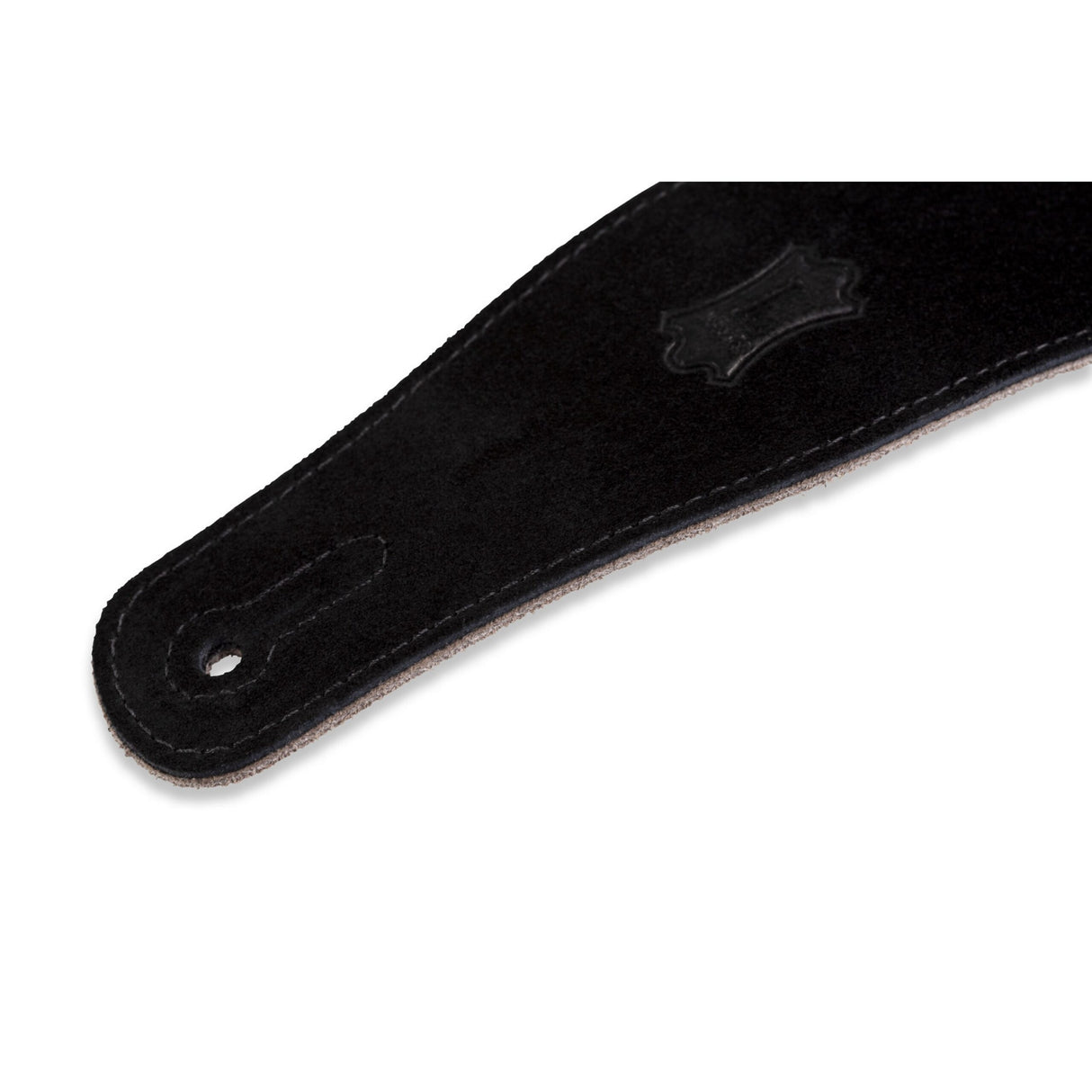 Levy's Classic Standard Suede Guitar Strap, Black