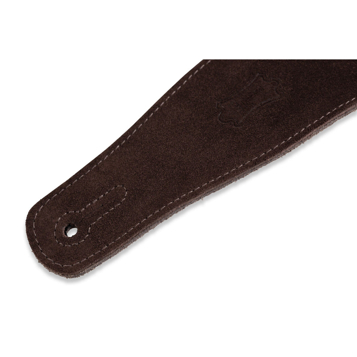 Levy's Classic Standard Suede Guitar Strap, Brown