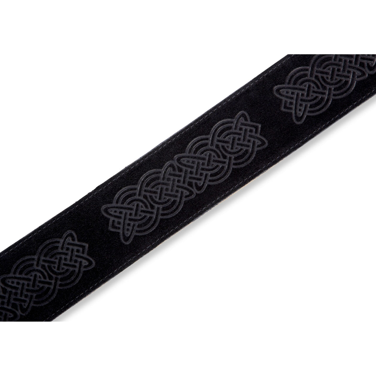 Levy's Celtic Knot Emboss Guitar Strap, Black