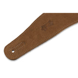 Levy's Classic Standard Suede Guitar Strap, Honey