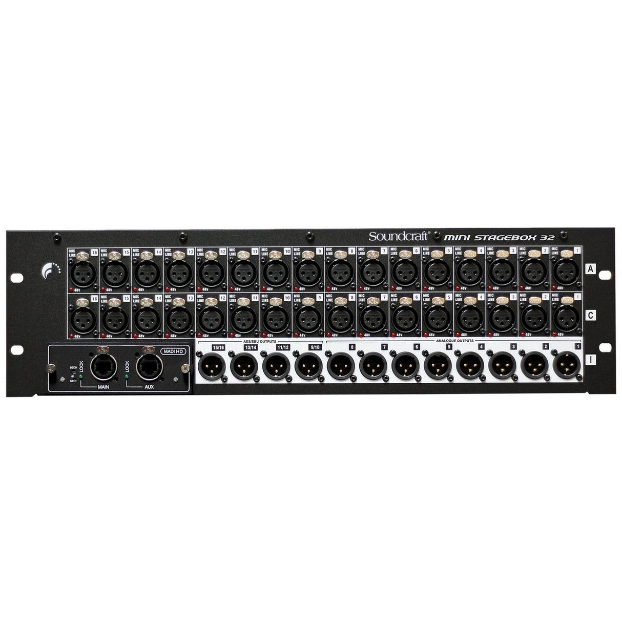 Soundcraft MSB-16R Mini Stagebox 16R