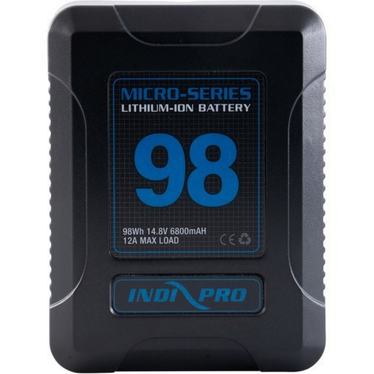 IndiPRO MSBM46KT Micro-Series 98Wh V-Mount Lithium-Ion Battery Kit for Blackmagic Pocket Cinema Camera 4K/6K