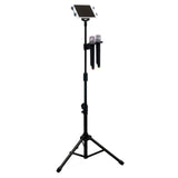 VocoPro MS-UT Universal Tablet Tripod Stand with Dual Microphone Holder