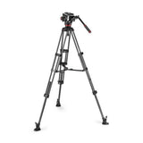 Manfrotto MVK504XTWINMC 504X Fluid Video Head with CF Twin Leg Tripod