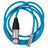 Kondor Blue 5-Foot Male XLR to Female XLR Audio Cable