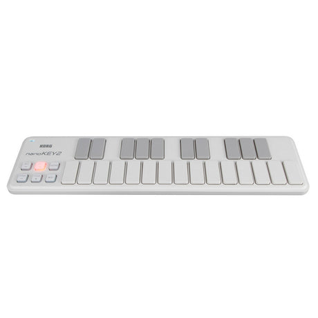 Korg nanoKEY2 | Slim Line 25 Key USB MIDI Keyboard White