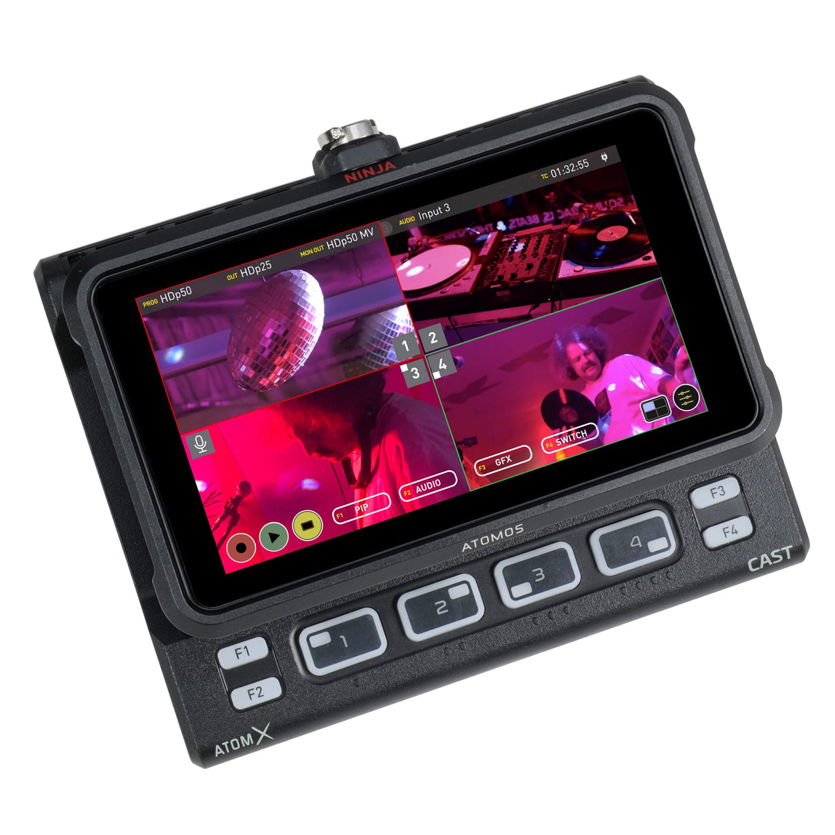 Atomos AtomX Cast 4 x HDMI Switching and Streaming Dock for Ninja V/V+ (Used)