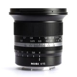 NiSi 15mm f/4 Sunstar Wide Angle ASPH Lens, Fujifilm X Mount