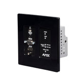 AMX NMX-ENC-N2315-WP-BL N2300 Series 4K UHD Video Over IP Decor Style Wallplate Encoder, Black