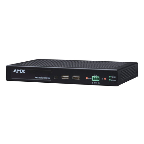 AMX NMX-ENC-N2412A JPEG 2000 4K60 4:4:4 and HDR Video Over IP Encoder