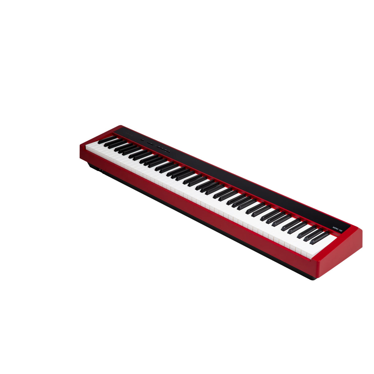 Nux NPK-10 88-Key Portable Digital Piano with Dual-Mode Bluetooth, Red