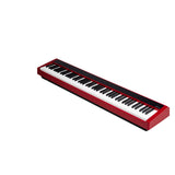 Nux NPK-10 88-Key Portable Digital Piano with Dual-Mode Bluetooth, Red