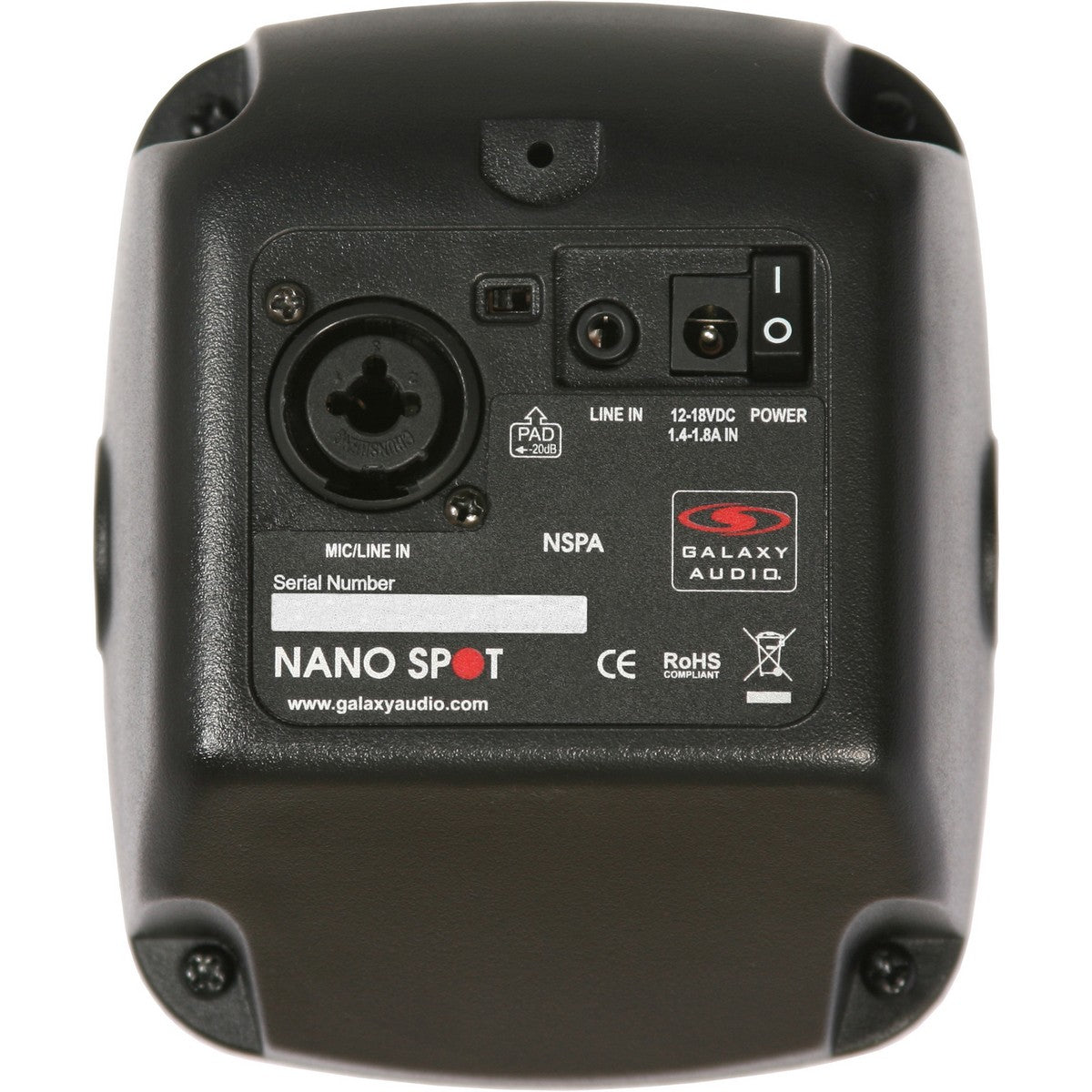 Galaxy Audio NSPA | Powered Nano Spot 3 inch Driver