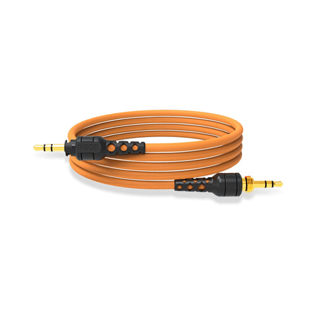 RODE NTH-CABLE12O 3.5mm TRS Jack Cable for NTH-100, Orange, 1.2-Meter