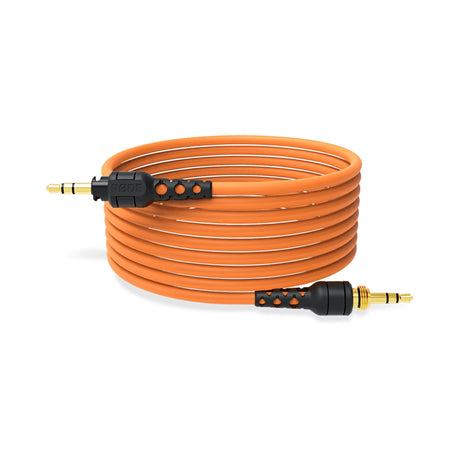 RODE NTH-CABLE24O 3.5mm TRS Jack Cable for NTH-100, Orange, 2.4-Meter