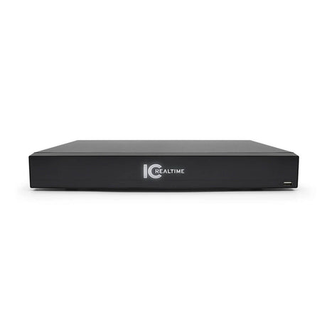 IC Realtime NVR-MX08POE-1U4K1 8 Channel 1U NVR POE Switch with 2TB Hard Drive