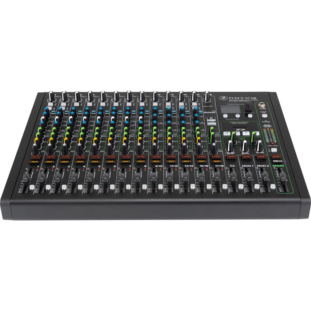 Mackie Onyx16 16-Channel Analog Mixer with Multi-Track USB