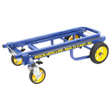 Odyssey Cases OR2RT-BL | Rock N Roller Multi Cart 8-In-1 Equipment Cart Blue