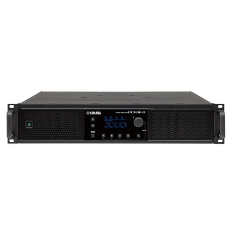 Yamaha PC406-D 4-Channel 600 Watts Power Amplifier with XLR and Speakon Connectors