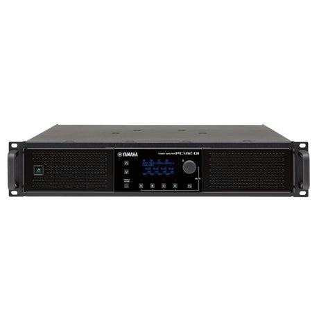 Yamaha PC412-DI 4-Channel 1200 Watts Power Amplifier with Euroblock Connectors