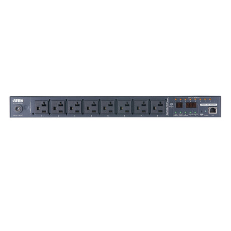 ATEN PE6208A 20A/16A 8-Outlet 1U Metered and Switched eco PDU