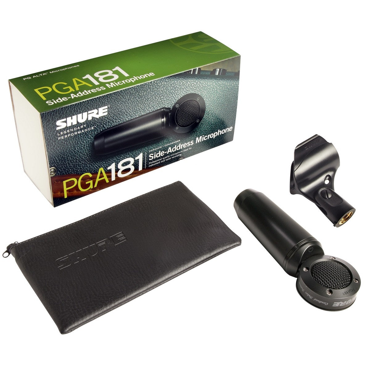 Shure PGA181-LC | Side Address Cardioid Condenser Microphone Less Cable