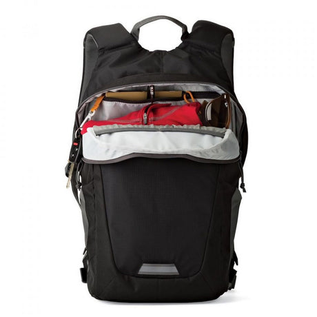 Lowepro Photo Hatchback BP 150 AW II Camera Backpack, Black and Grey