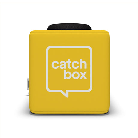 Catchbox Plus Throwable Microphone System with 1 Cube, 1 Clip, and 1 Wireless Charger