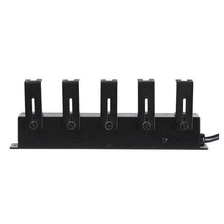 Furman PLUGLOCK | 15A Power Distribution Strip 5 Spaced Outlets with Brackets 5 Feet Cord