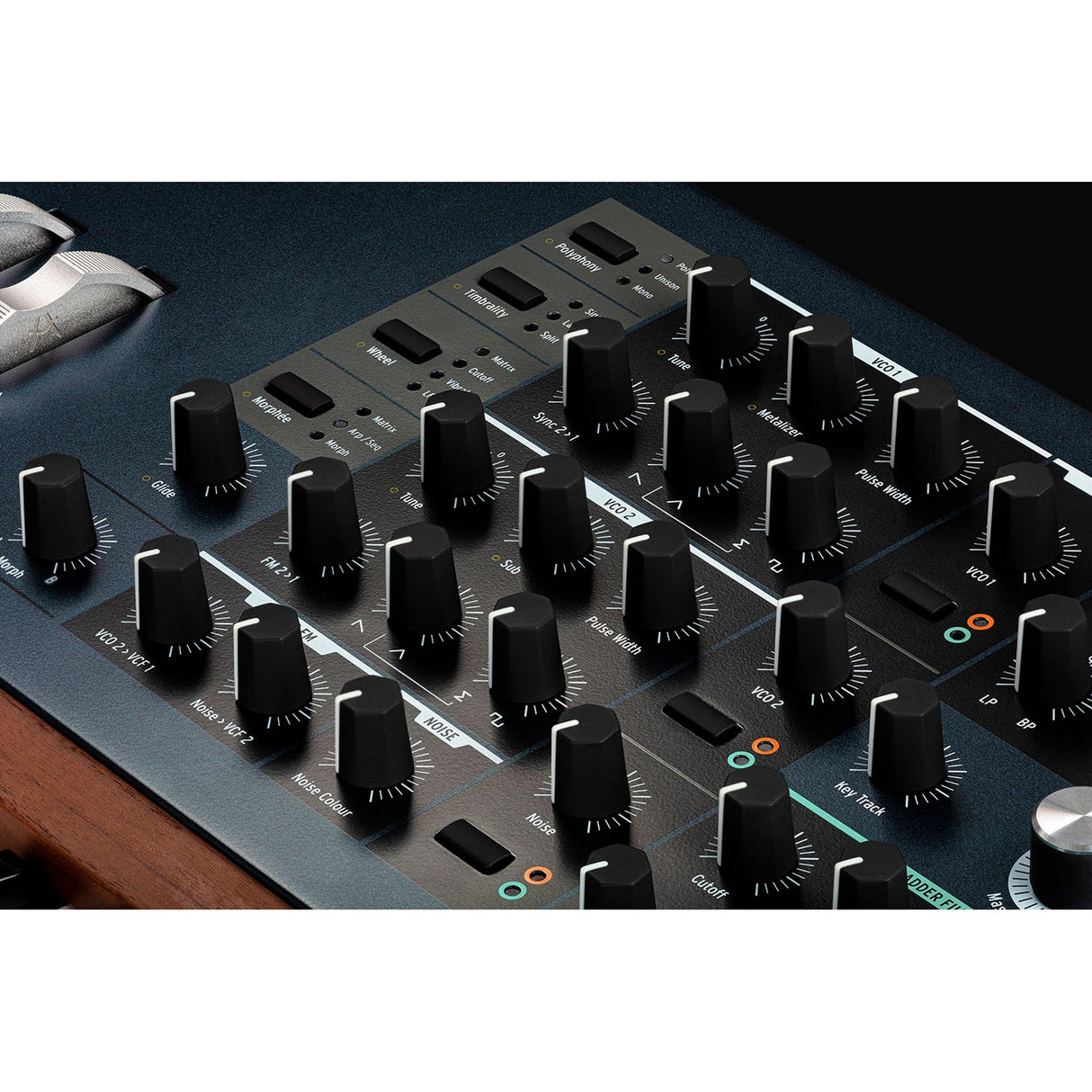 Arturia Polybrute Noir 61 Key 6-Voice Analog Morphing Matrix Synthesizer