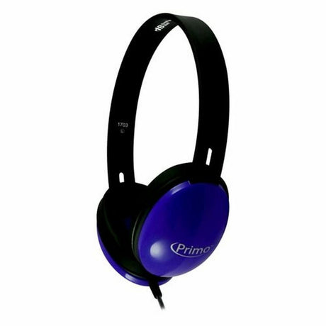HamiltonBuhl Primo Stereo Headphones, Blue