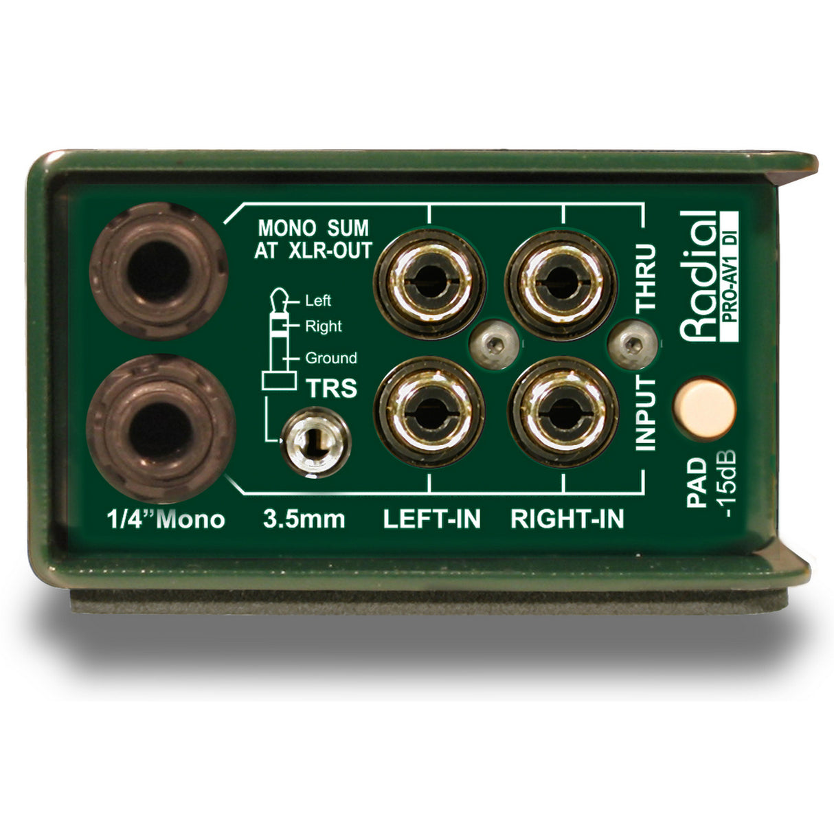 Radial ProAV1 Single Channel Passive Direct Injection Box (Used)