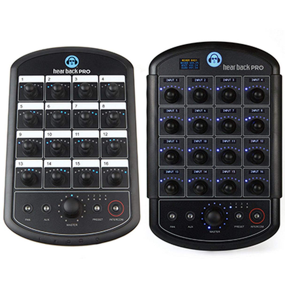 Hear Technologies PROHB4 Hear Back PRO Four Pack with 4 Mixers and 1 Hub Frame/Network Card