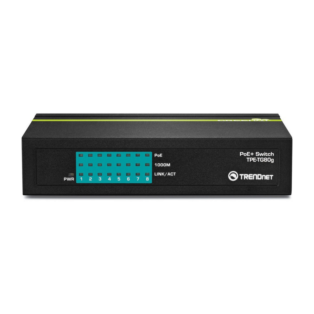 TRENDnet TPE-TG80G 8-Port Gigabit GREENnet PoEplus Switch