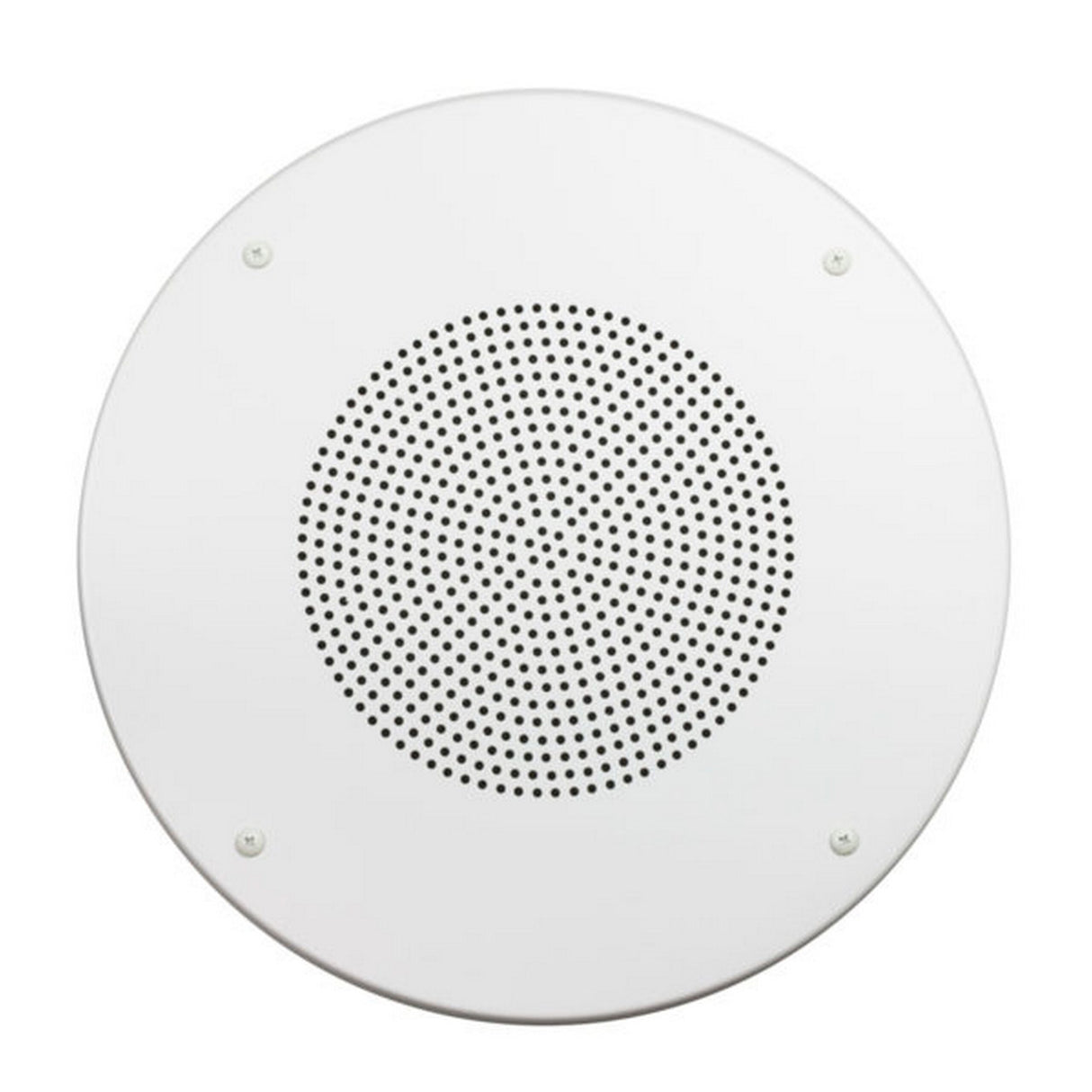 Lowell R1810-72 8 Inch 15W Dual Cone Speaker, 5W Transformer, Grille, White