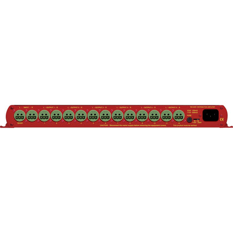 Sonifex RB-DA6P 6-Way Stereo Distribution Amplifier with Phoenix Connectors