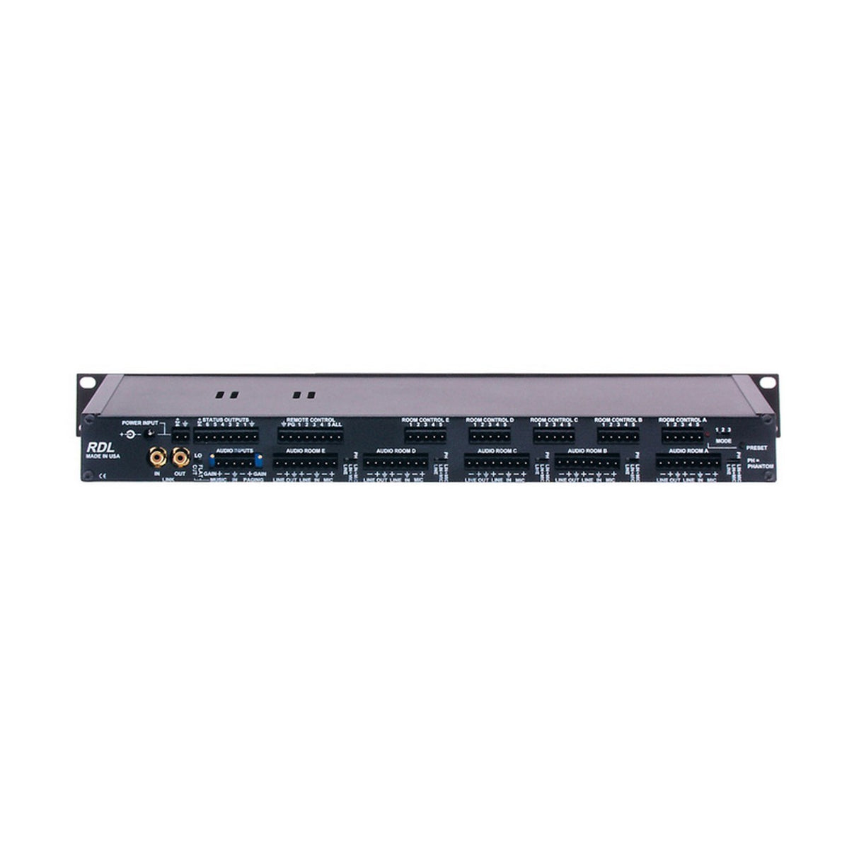 RDL RCX-5C | 4 Channel Stereo Audio Distribution Amplifier