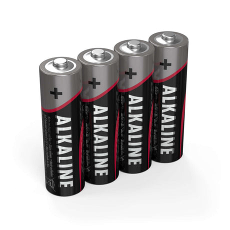 Ansmann Redline AA Alkaline Batteries, 4-Pack